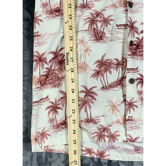 Bishop St Apparel Men’s M Short Sleeve Hawaiian Print Button Down Shirt USA - Picture 5 of 5